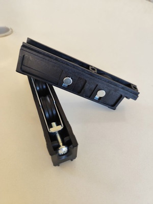 Double rollers for aluminum sliding frames, new, set of 4