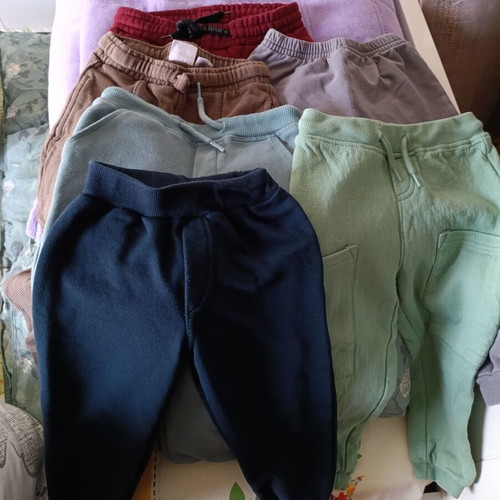 Boys' used clothes for 2-3 years old, multicolored