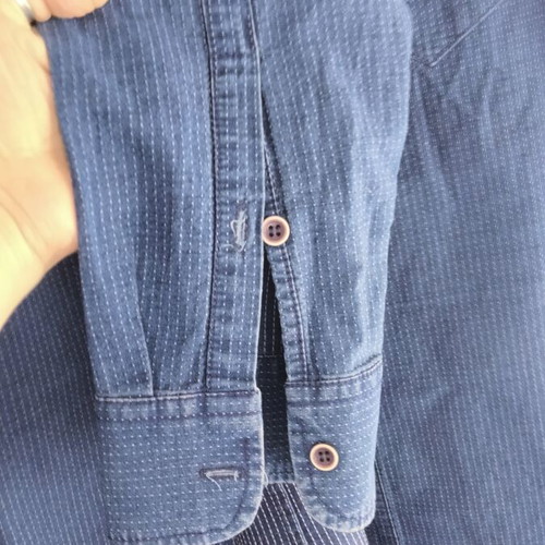 Cosi Jeans men's denim shirt XL, like new, Wabash stripe