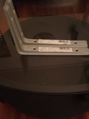 Γωνίες ραφιού Lux 12 cm x 17 cm σετ 2 καινούργιες