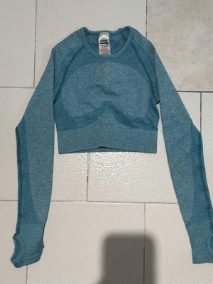 Gymshark shirt size S new, turquoise