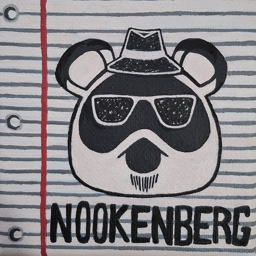 Handmade Tom Nook - Heisenberg frame new with acrylics