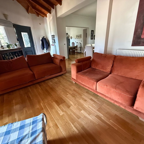Sofa set used, 2-seater and 3-seater