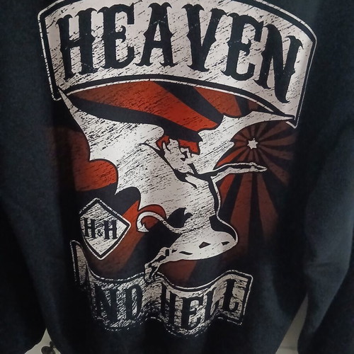 Black Sabbath Heaven and Hell hoodie medium Fruit of the Loom