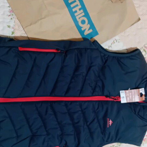 Decathlon sleeveless vest new blue for 8-9 years old