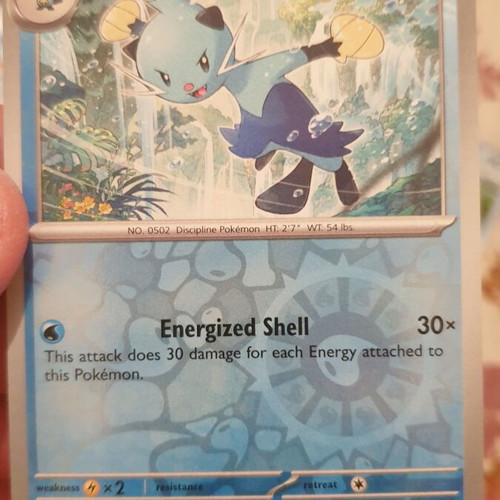 Water Holo Pokemon Cards new, pack with Carracosta, Tirtouga, Palpitoad