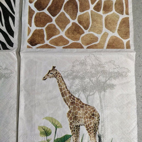 Craft napkins new, 5 different designs, regular size