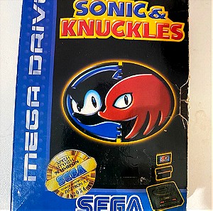 Sega mega drive Sonic & Knuckles cib