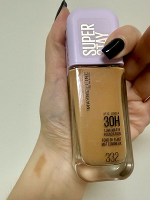 Maybelline Superstay 30H Lumi Matte Foundation 332 new, 35ml