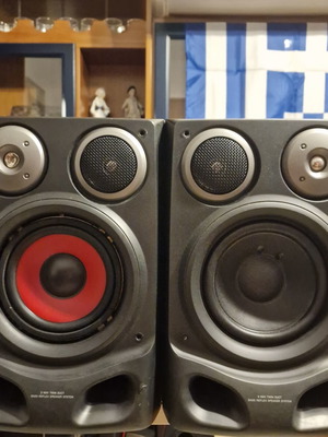 Ηχεία βιβλιοθήκης Aiwa 3 δρόμων ανακαινισμένα 150W NSX-999