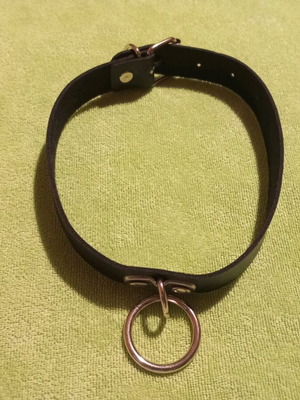 Choker for rock/punk outfits like new, black