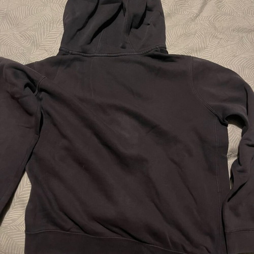 Nike hoodie jacket used, size XL, black