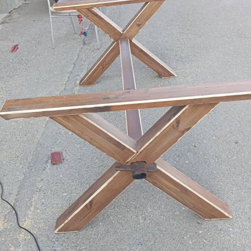 Handmade solid pine table new