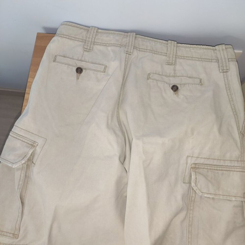 Glou Cargo Shorts pack of 2 men's beige and blue used, sizes L and M