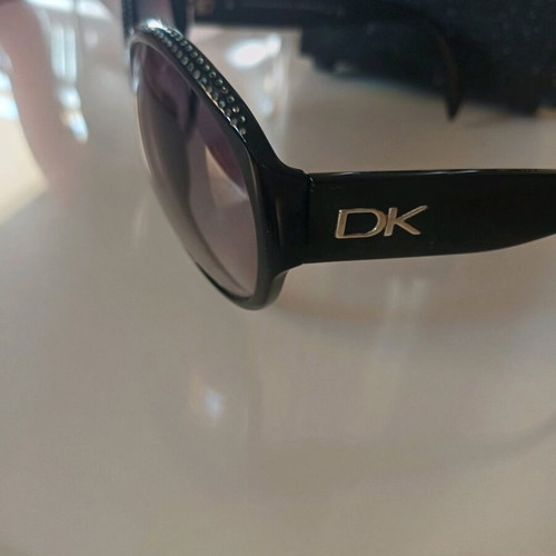 Donna Karan sunglasses black original used with rhinestones