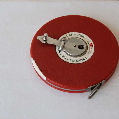 Fiberglass measuring tape 25m used