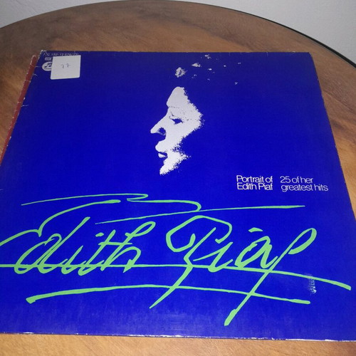 Edith Piaf vinyl records like new, classical music, 2 discs