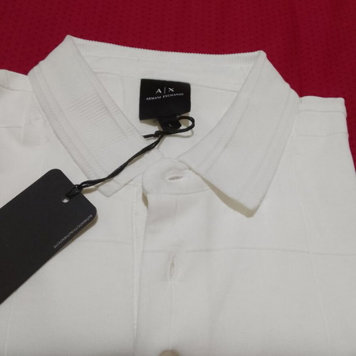 Armani A/X men's blouse new, size Large, off white