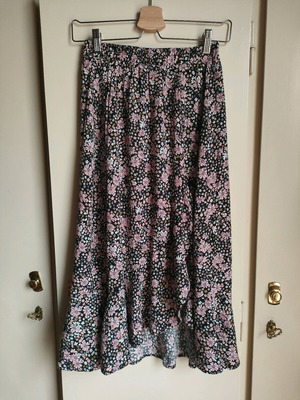 Midi φούστα floral pattern