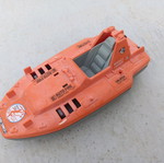 GI Joe Playmobil Action Force boat 1986 used with missing parts