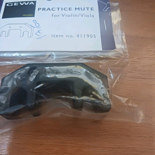 Practice mute for violin and viola Gewa 411.905 new