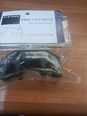 Practice mute for violin and viola Gewa 411.905 new
