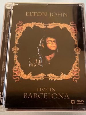 Elton John Live in Barcelona DVD used, pop
