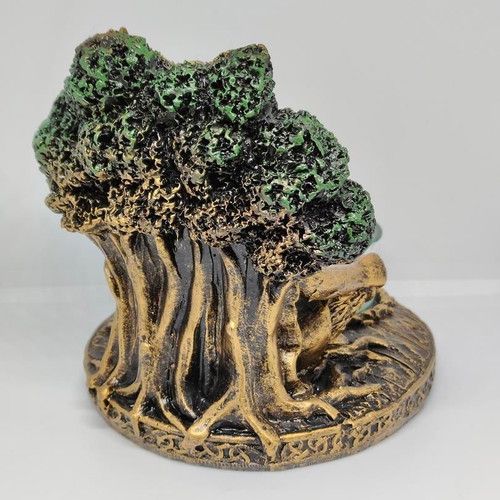 Collectible Cernunnos Candle Holder like new, resin, 14cm