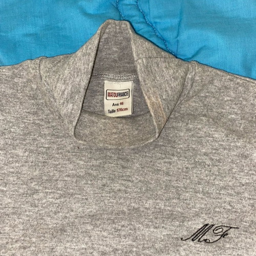 Gray blouse