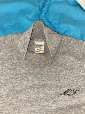 Gray blouse