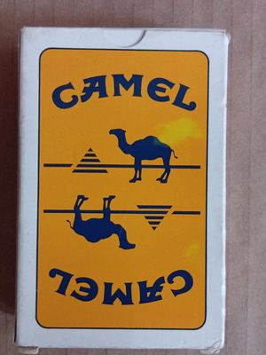 Camel Playcards like new, collectible item