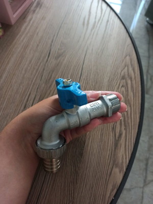 CIM antifrost faucet 3/4" new with filter and fitting