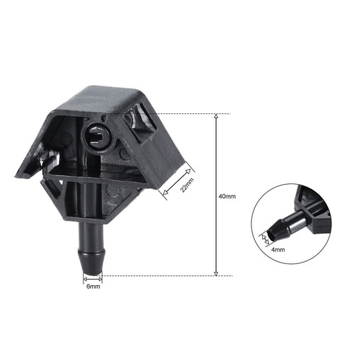 Nissan windshield washer nozzles new, set of 2