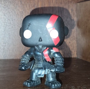 Funko pop Kratos (black - God of War III) no box, used