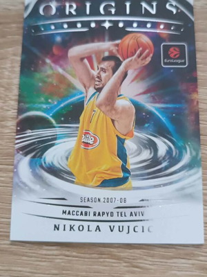Nikola Vujcic Maccabi Panini Euroleague Origins 2025-26 sticker