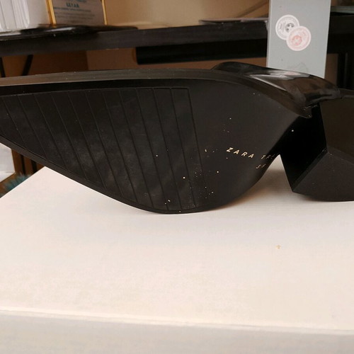 Zara black pumps size 39 new