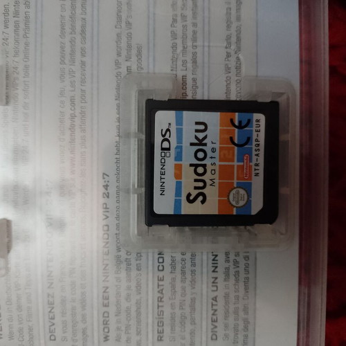 Sudoku Master Nintendo DS like new