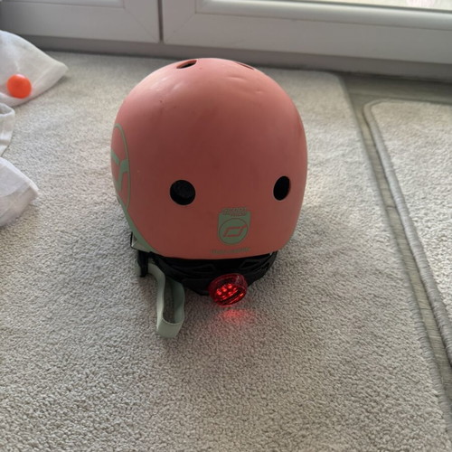 Scoot & Ride Kids Helmet Peach used