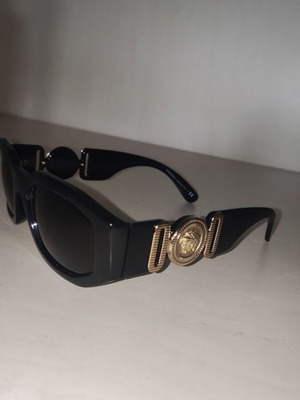 Versace sunglasses, black and gold