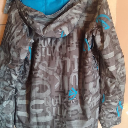 Quiksilver Men's Jacket Like New, Gray, Size S