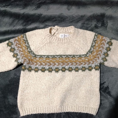 Zara knitted sweater 12-18 months like new