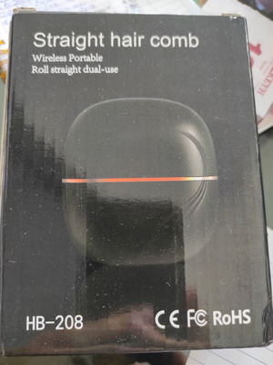 Portable Hair Straightening Device Mini Rechargeable