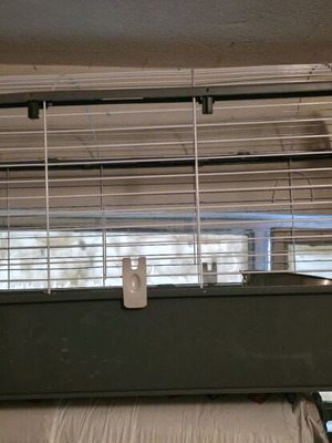 Ferplast Rabbit and Rodent Cage XL used, metal mesh