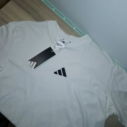 Adidas t-shirt new with tags, size M, white
