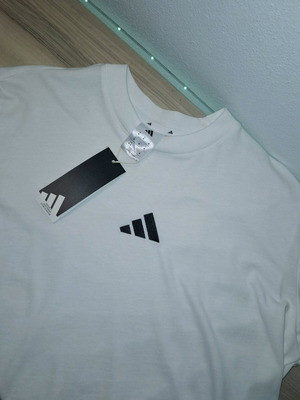 Adidas t-shirt new with tags, size M, white