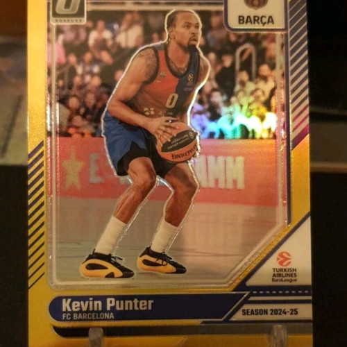 Panini Donruss Euroleague 2024-25 Kevin Punter Gold Optic like new