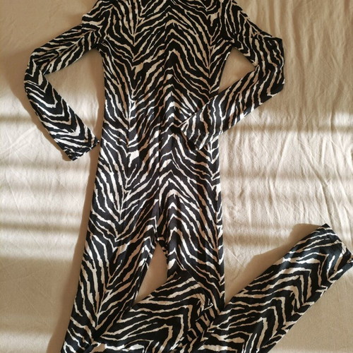 Zebre one-piece suit size S like new