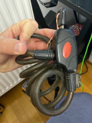 Lock used for motorcycle security