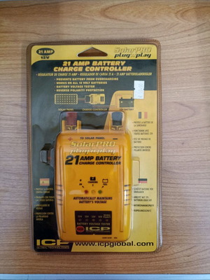 Ελεγκτής ηλιακής φόρτισης καινούριος μέσα στο κουτί