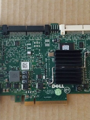 Dell Perc 6i E2K-UCP-61 UW637 PCI-E Raid Controller Card like new